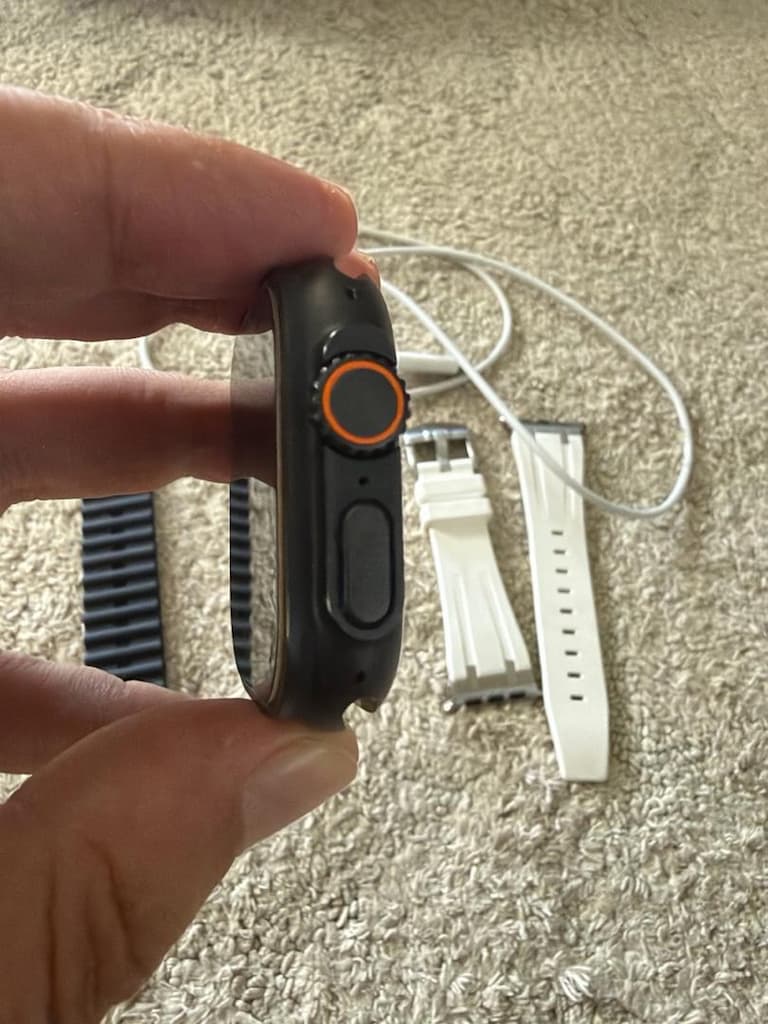 sıfır garantili Apple Watch ultra 2 siyah - 3