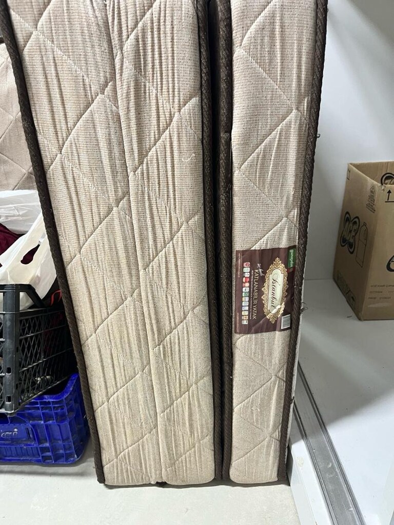 3 Katlı KATLANIR TEK KİŞİLİK YATAK 2 Tane - 5