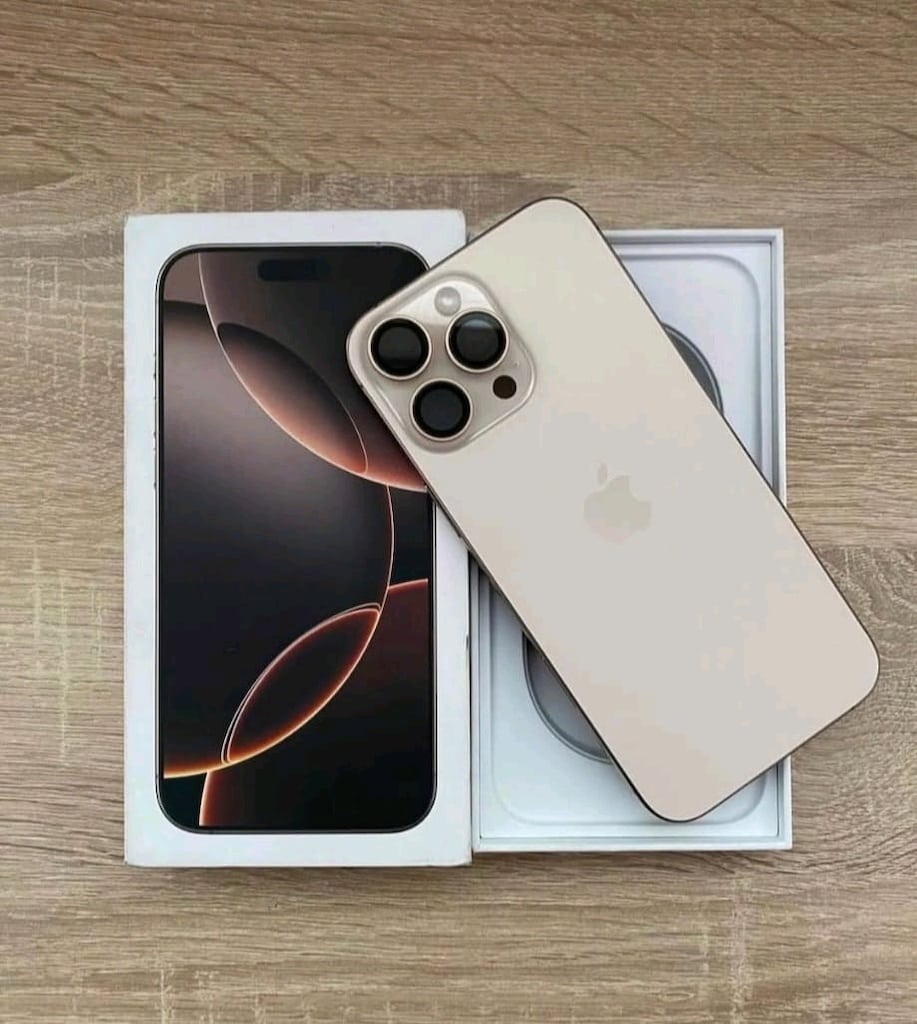 TR İPHONE 16 PRO MAX 256GB ÇÖL TİTANYUM