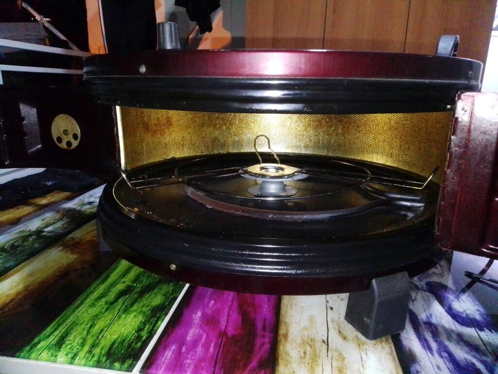 davul fırın şamdan marka dönen tepsili - 3