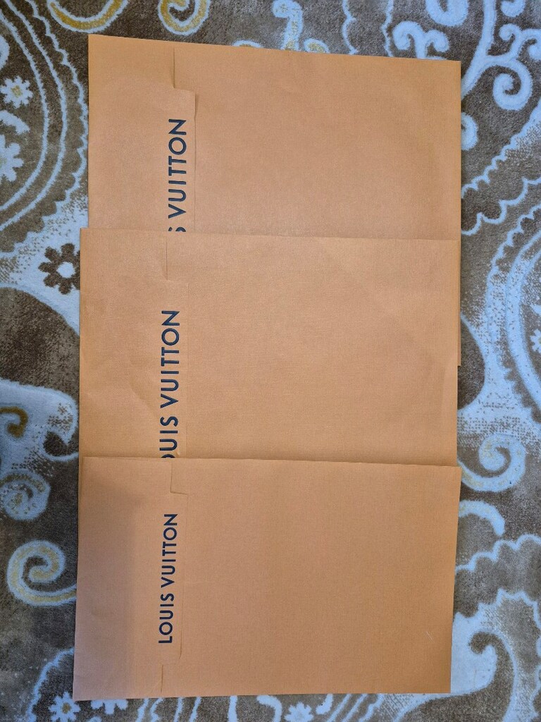 Louis Vuitton orjinal kutu,bez torba,ambalaj poşeti poşet - 9