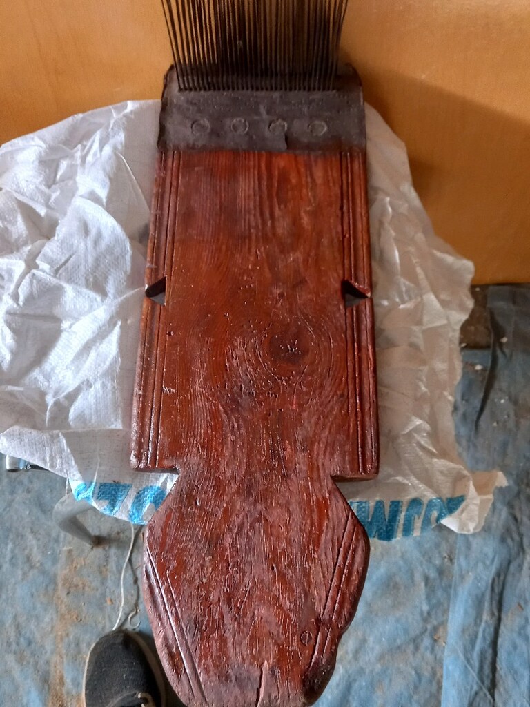 1 adet kaldı, eski tarihi yün tarağı, 1750TL. ikisi satıldı - 5
