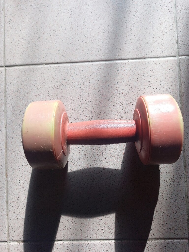 York Dumbell 2 Kg Ağırlık Kaldırma Tek Adet Dambıl Fitness Kol Çalışma - 3