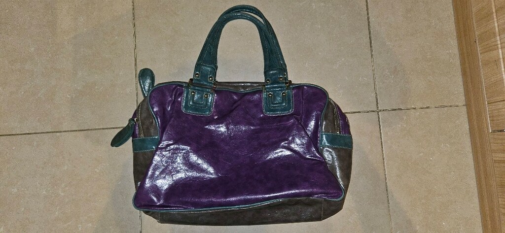 GUESS %100 DERİ ÇANTA/ BAVUL - 4