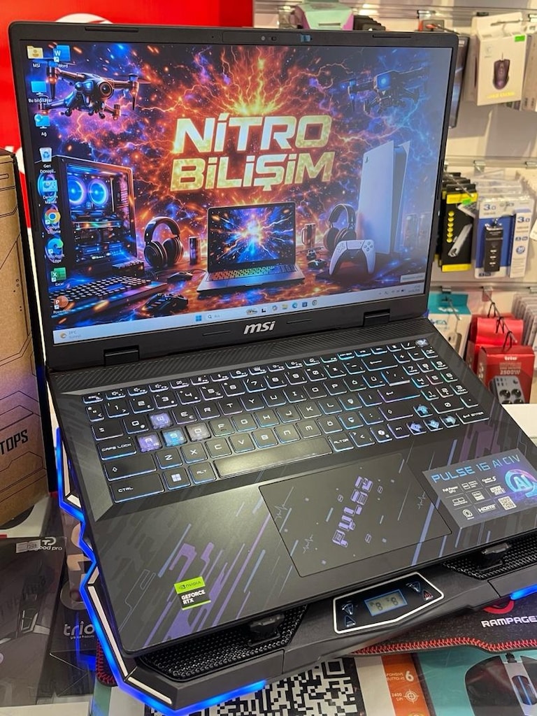 NİTRO BİLİŞİM’DEN MSI PULSE 16 AI – RTX 4060 OYUNCU LAPTOPU! - 5