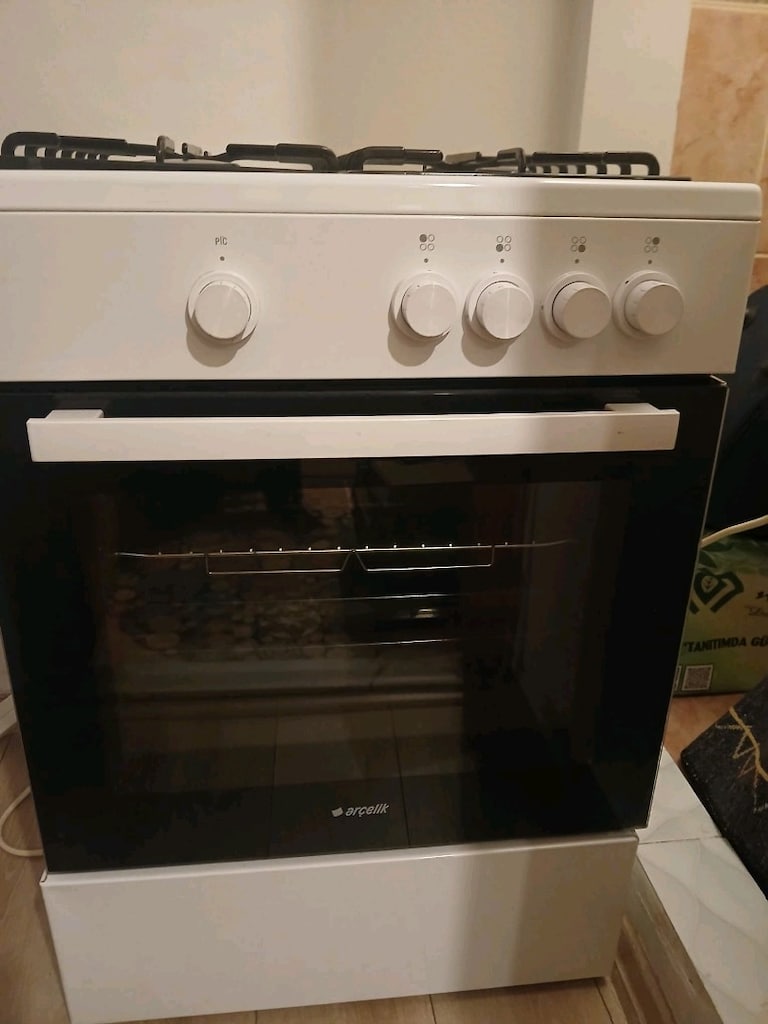 Az kullanılmış temiz set üstü ocaklı doğalgazlı fırın - 3