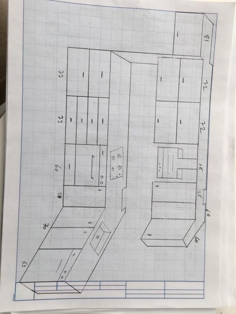 Sıfırdan farksız Lüks Mutfak Dolabı - 3