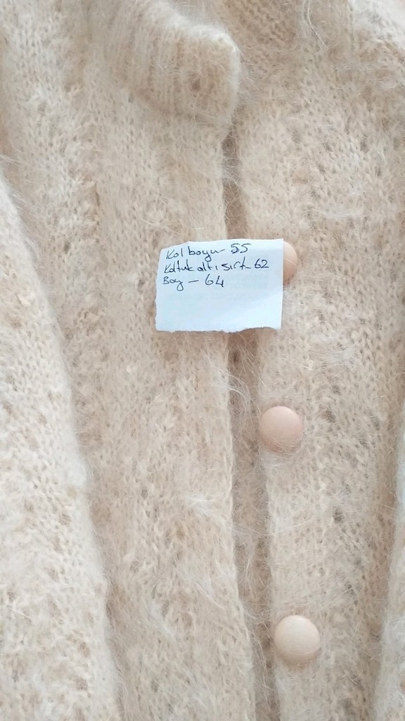 el emegi tiftik hırka