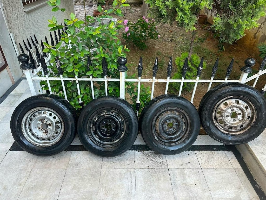 Teneke jant lastik takımı 1.Adet SAETTA 1.Adet vinter 1.Adet petlas - 7