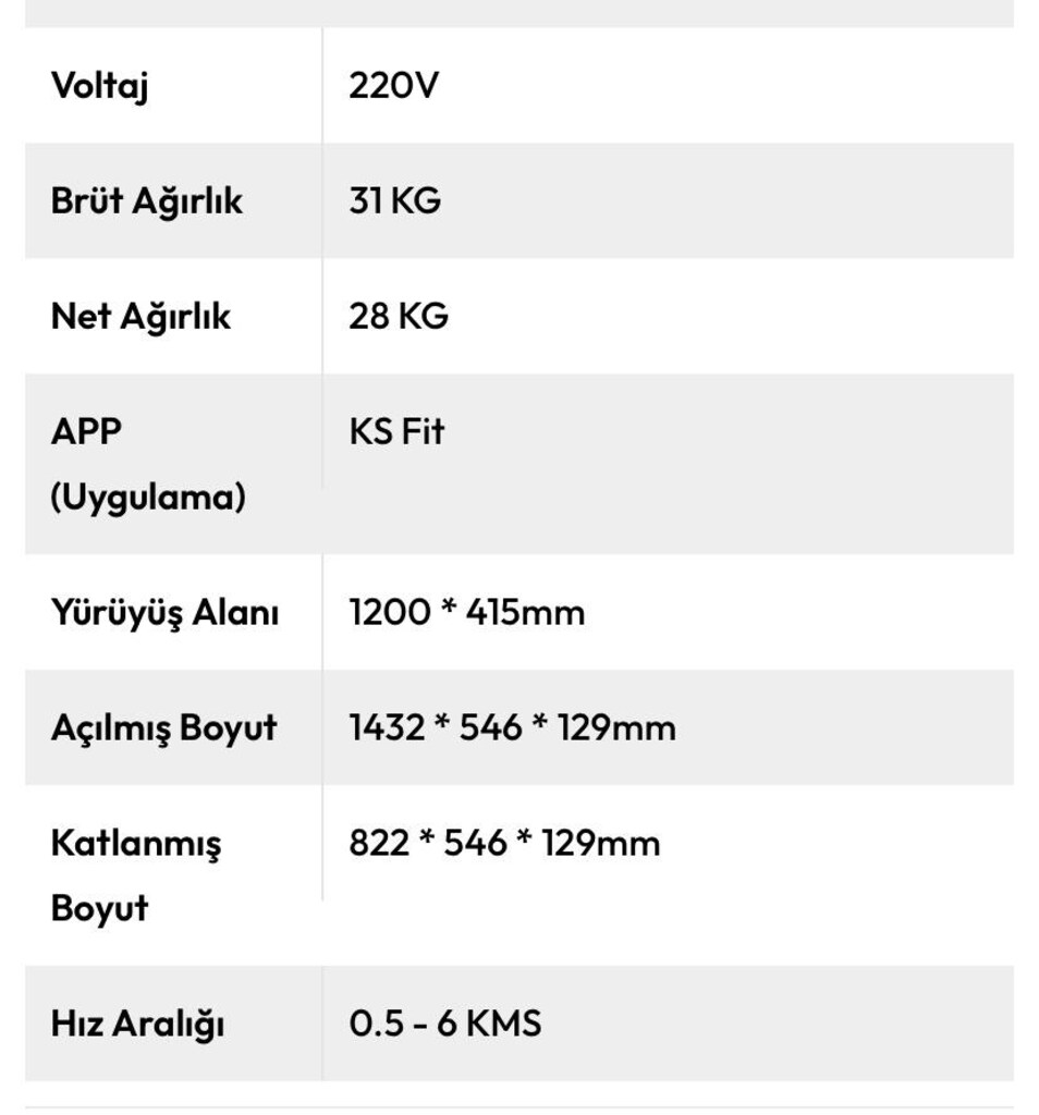 Katlanabilir Koşu Bandı - Ev Kullanımı - 6