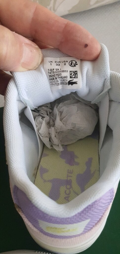 Lacoste çocuk ayakkabı. Ücreti hayır kurumlarına verilecektir - 6