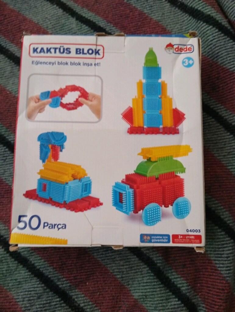 Dede 50 parça kaktüs blok - 2