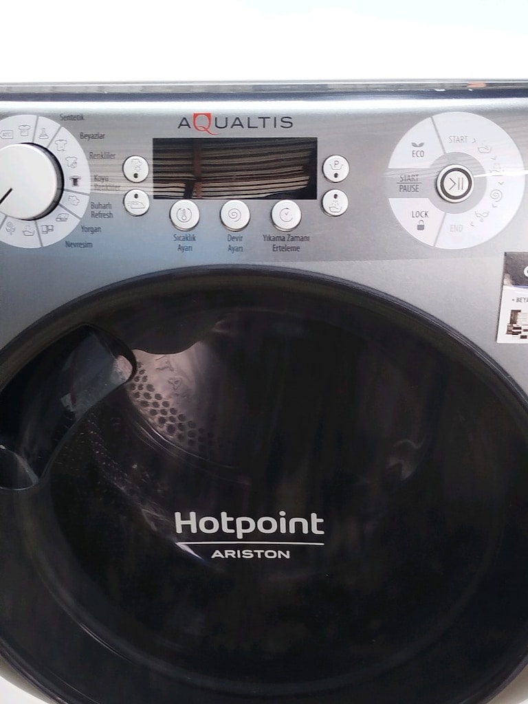 AQUALTİS 9 KG ÇAMAŞIR MAKİNESİ İZMİR İÇİ 3 AY GARANTİMİZ VARDIR - 4