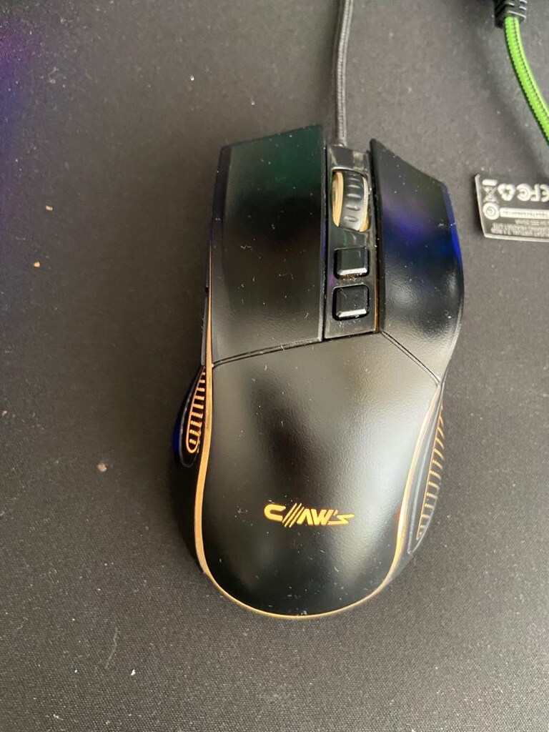claws crossfire 12800dpi rgb oyuncu mouse - 2