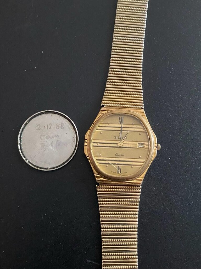 1988 Tarihli Vintage Slava Quartz Bayan ve Erkek Kol Saati. - 7