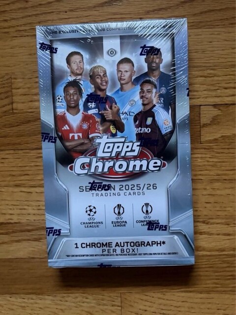 TOPPS CHROME UCC 25/26 HOBBY BOX