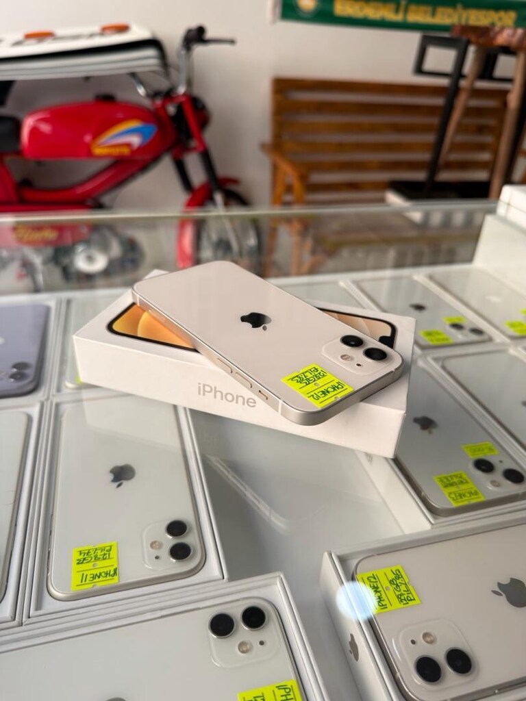 IPHONE 12 TR 128 gb beyaz sıfır gibi - 5