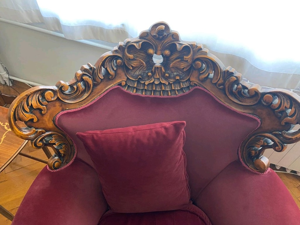 ANTIKA ROKOKO MODEL KOLTUK TAKIMI EL OYMASI - 3