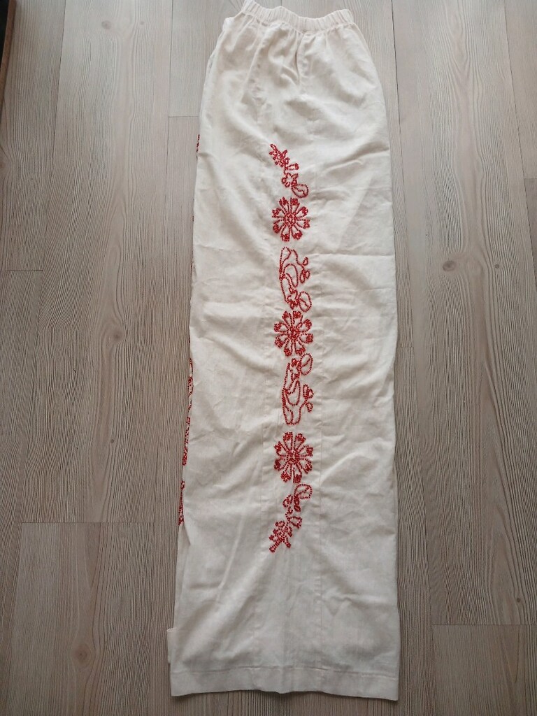 40 42 Beden uyumlu sifir otantik pijama pantolon - 3
