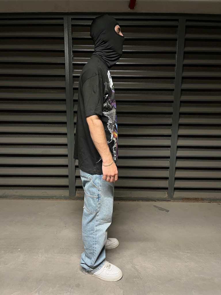 Man marka siyah tshirt - 2