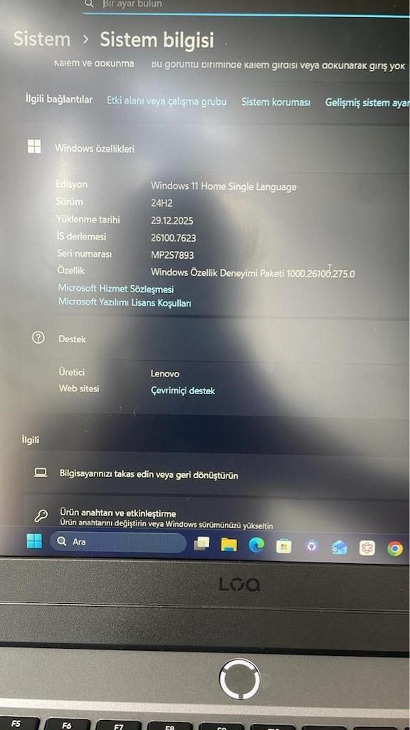 LENOVA LOQ 15IRX10 - 6
