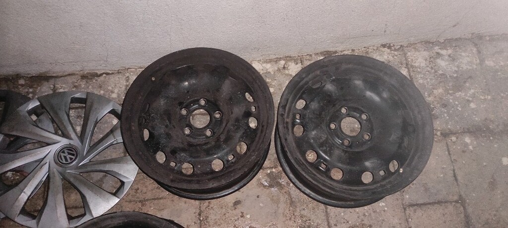 5x100 15 inch polo teneke jant kapak - 3