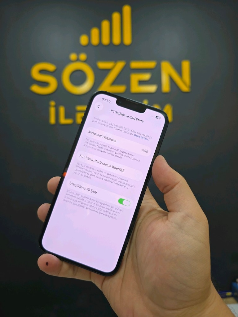 SÖZEN İLETİŞİM İPHONE 13 128GB PİL 88 4AY GARANTİLİ - 6