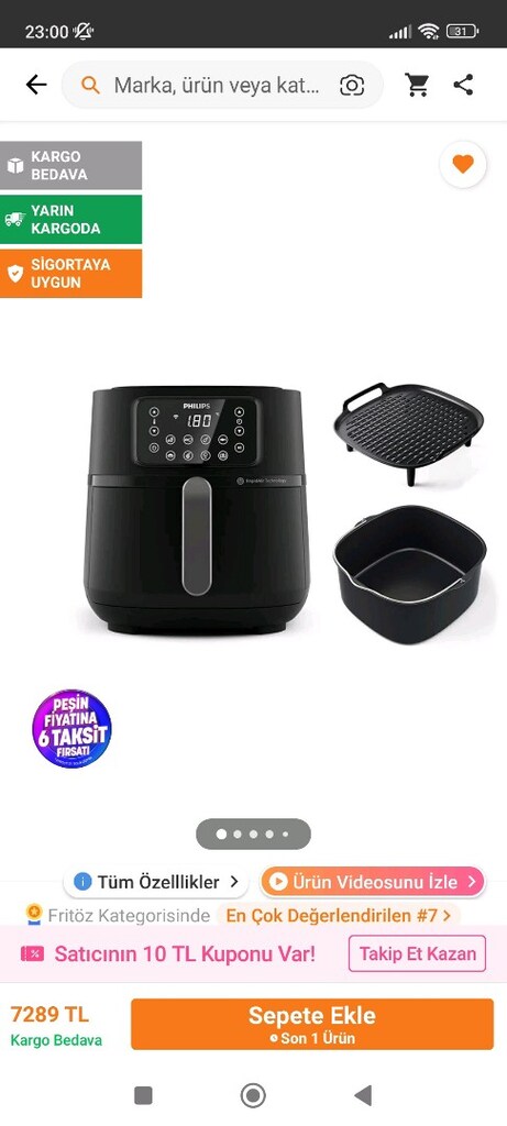 Philips aırfryer XXL - 2