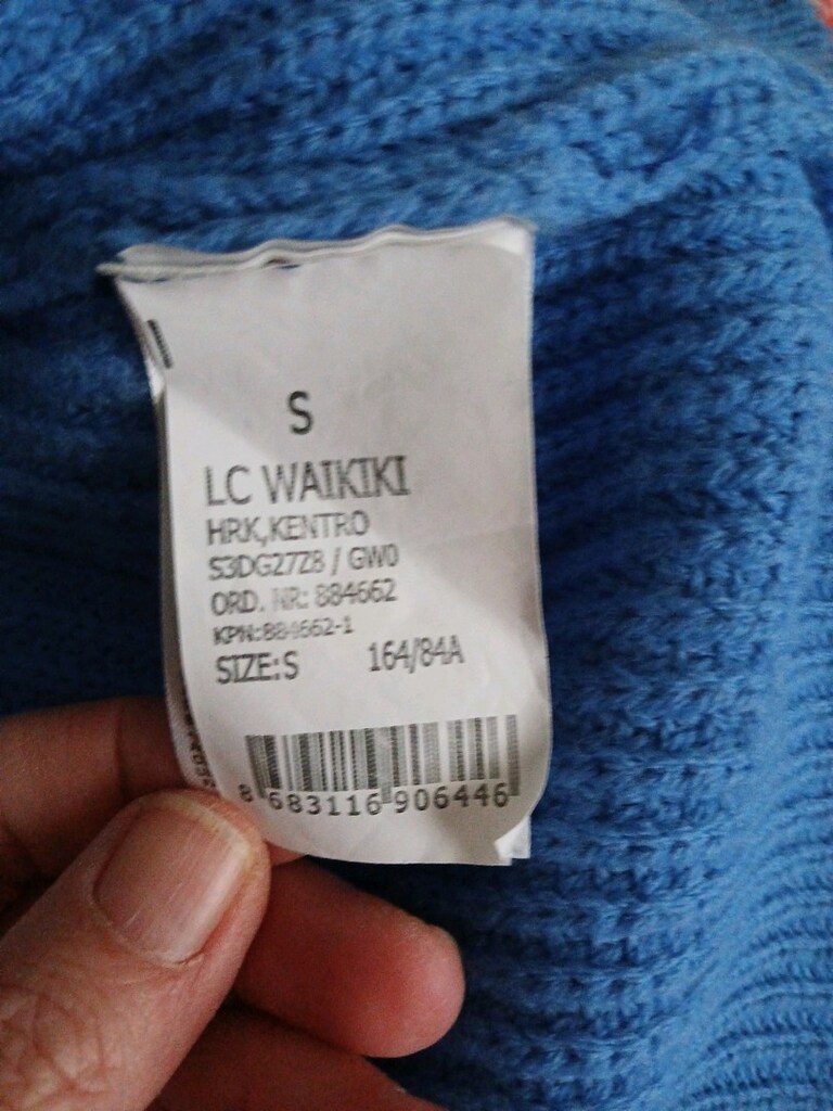 lcw, mavi hırka, çok kaliteli. - 6