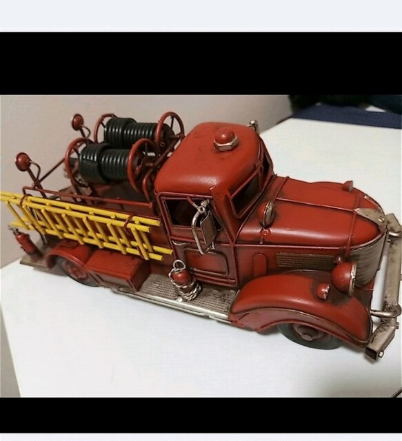 MNK MARKA NOSTALJİK METAL TASARIM İTFAİYE MODELİ