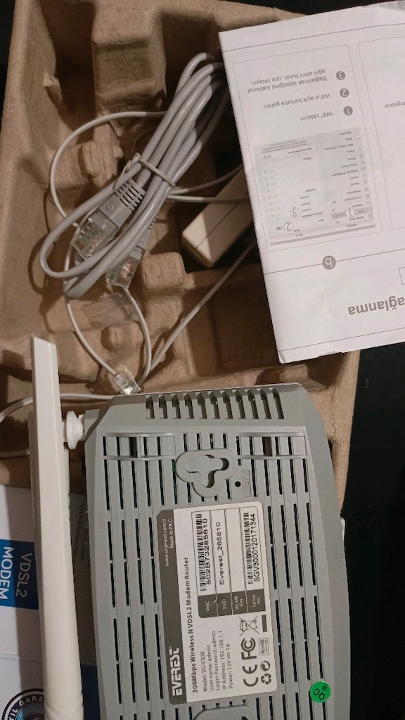 EVEREST SG-V300 VDSL2 MODEM ROUTER - 3