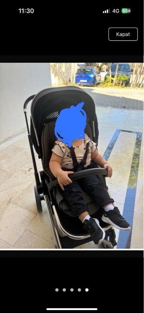 elele mido bebek arabası - 4