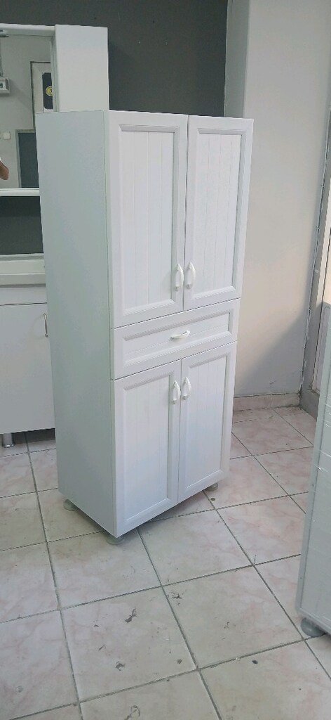 Banyo dolabi sifir ürün 60x145x38 cm - 2