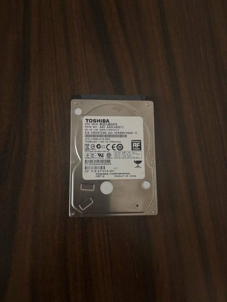 Toshiba Hard Disk - 2