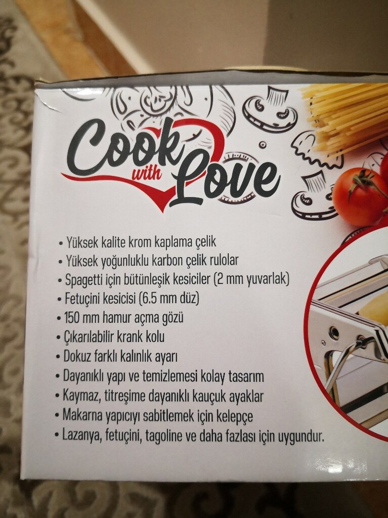 makarna, erişte makinası - 4