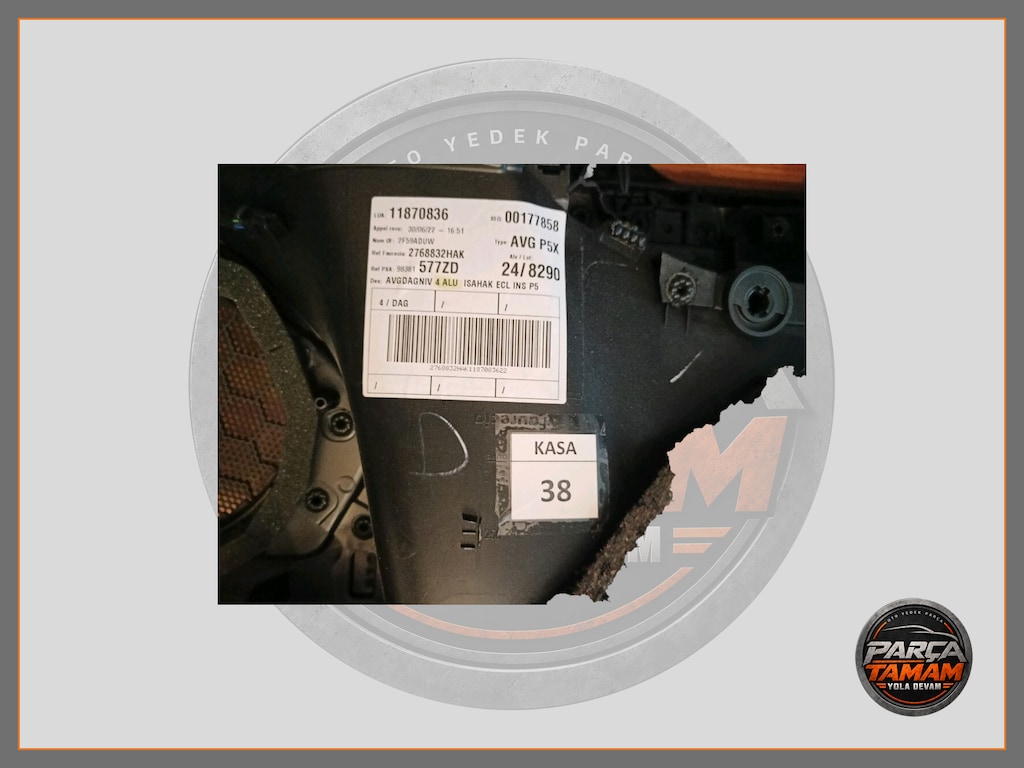 PEUGEOT 308 408 SOL KAPI DÖŞEMESİ 98381577ZD - 5