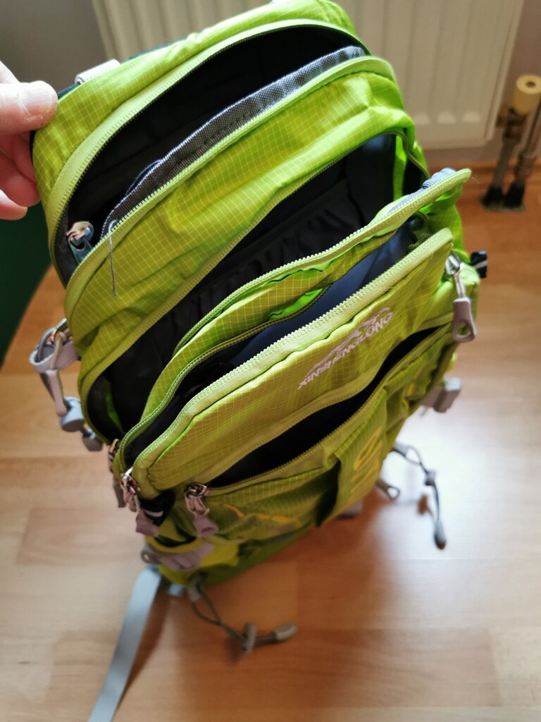 ÇOK İŞLEVLİ OUTDOOR-BİSİKLET SIRT ÇANTASI 20 L UNISEX (YEŞİL) - 11