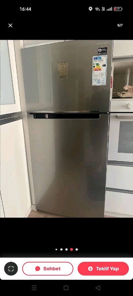 Samsung İnox No-Frost Büyük ebatlı Sorunsuz Buzdolabı - 4