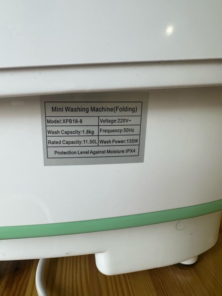 taşınabilir mini çamaşır makinesi karavan tipi - 7