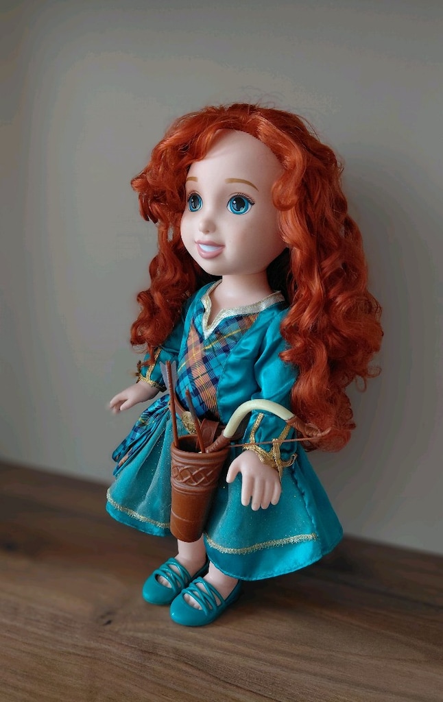 Disney Prensesi Merida Oyuncak Bebek - 4