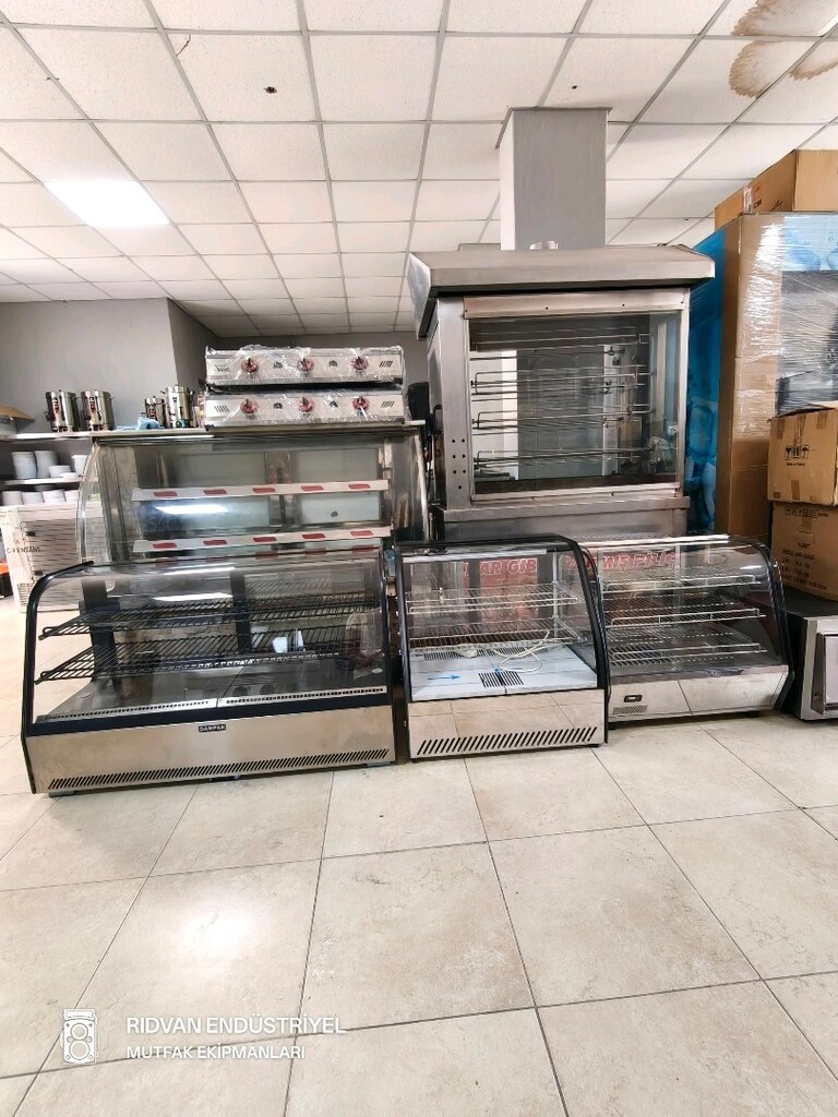 set üstü pasta dolabı set üstü soğutuculu ısıtıcılı vitrin dolap - 3