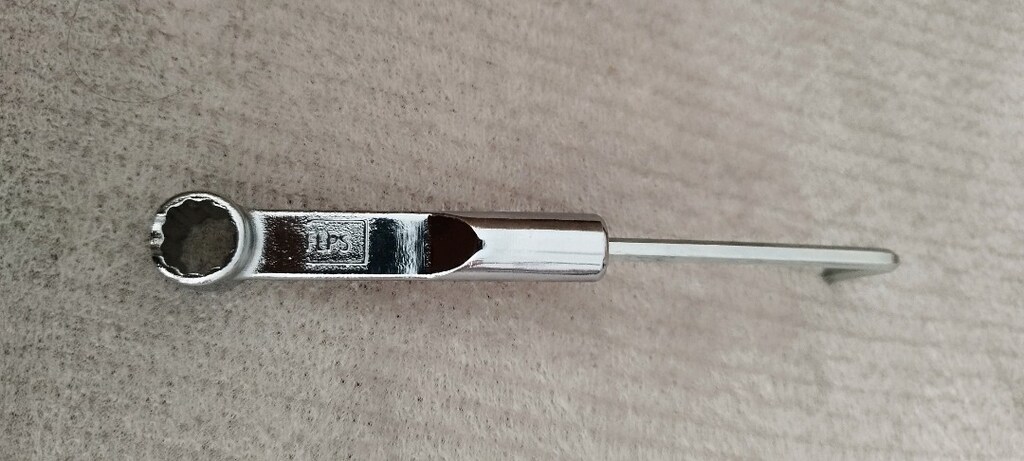 Alet Ayar Anahtarı SI-ES001 4 mm Allen 11 mm Yıldız Anahtar Pencere Ay - 3