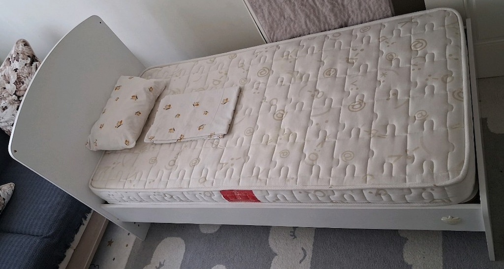 Çilek Marka 80x160 Çocuk Karyolası + Orijinal Yatak-Temiz ve Sorunsuz - 8