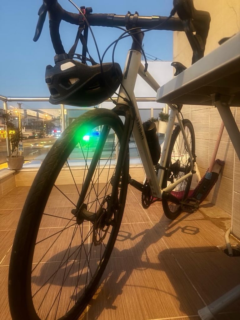 Kask,suluk hediyeli temiz yol bisikleti RC120 triban - 3