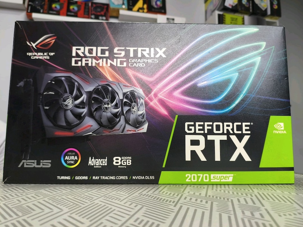 Asus rog strix RTX 2070 süper ekran kartı - 6