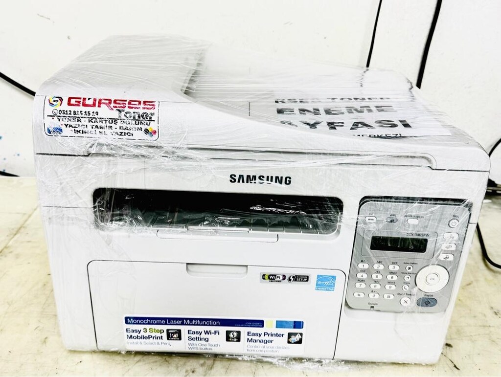 Yazıcı Samsung 3405 FW Fotokopi Tarayıcı Wifi Ekonomik - 6