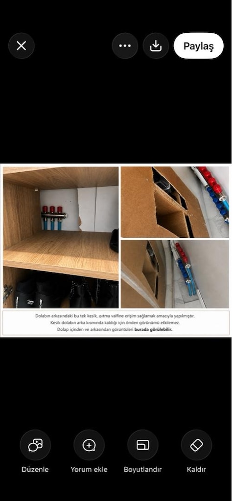 Rani EA142 Portmanto Çekmeceli Aynalı Askılı Ayakkabılık Vestiyer - 6