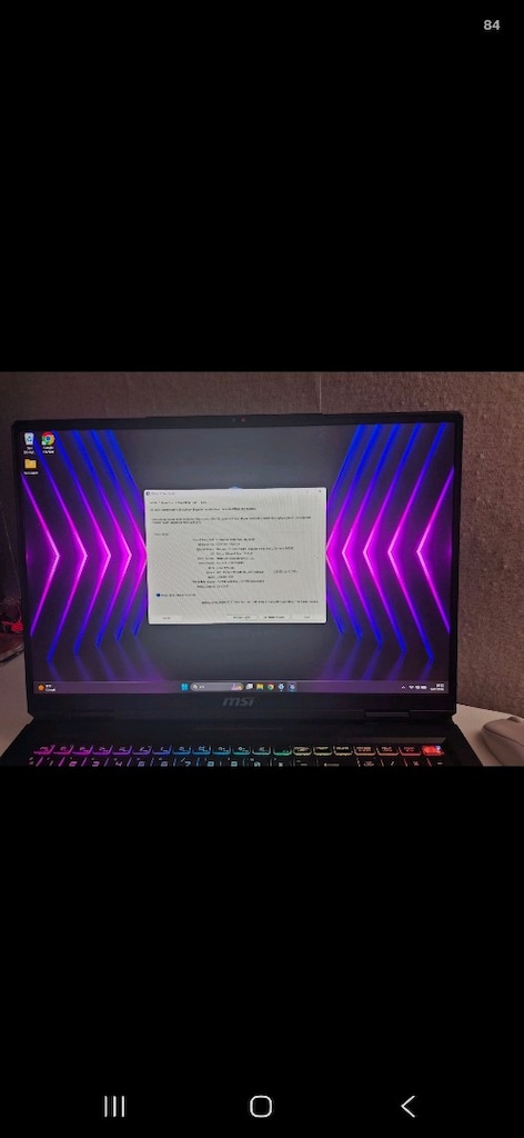 ACİL SATILIK‼ MSI Vector A18 HX A9WHG Gaming Laptop ( TEMİZ CİHAZ ) - 5
