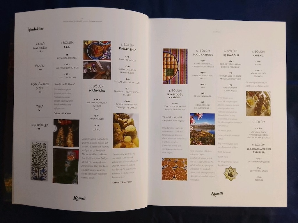 Ömür Akkor Komili Lezzet Seyahatnamesi adlı kitabı - 3