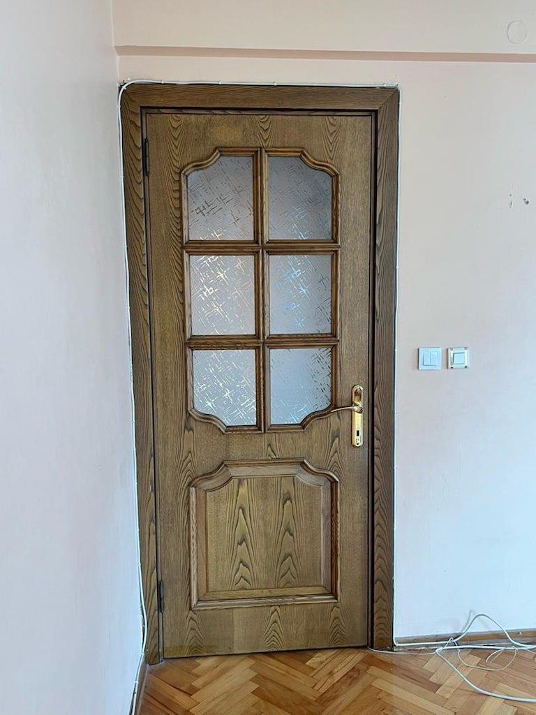 7 Adet Klasik Masif Ahşap Kapı | Dekoratif Camlı | Toplu Satış - 2